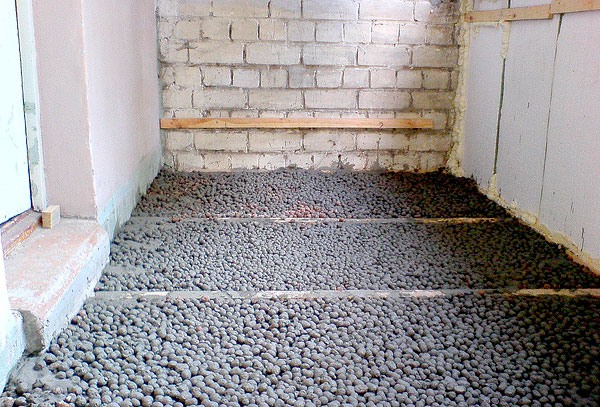 Как утеплять керамзитом бетонный пол 4