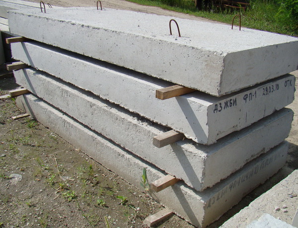 Фундаментные подушки - размеры по ГОСТ, подсыпка, песчаная и бетонная подготовка 2