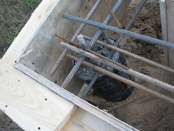 Свайно-ростверковый фундамент под газобетон - основание под стены из газобетона 2