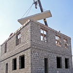 Возможные варианты постройки домов из арболита 1